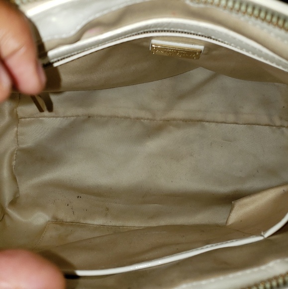 Versace Madonna Vernice Winter White Boston Bag - Picture 8 of 8